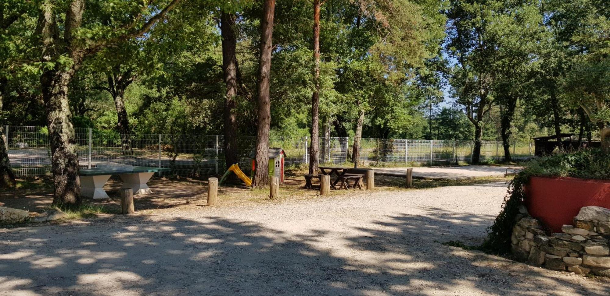 Camping Parc Saint Sauvayre Vagnas Buitenkant foto