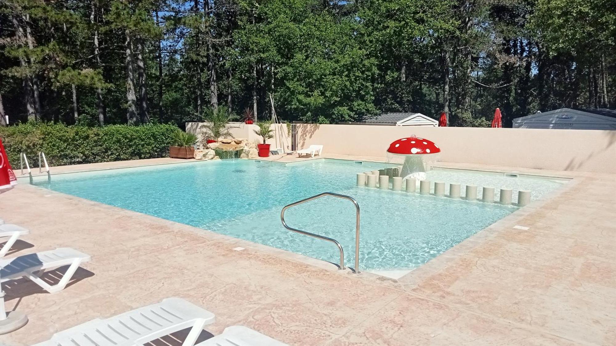 Camping Parc Saint Sauvayre Vagnas Buitenkant foto