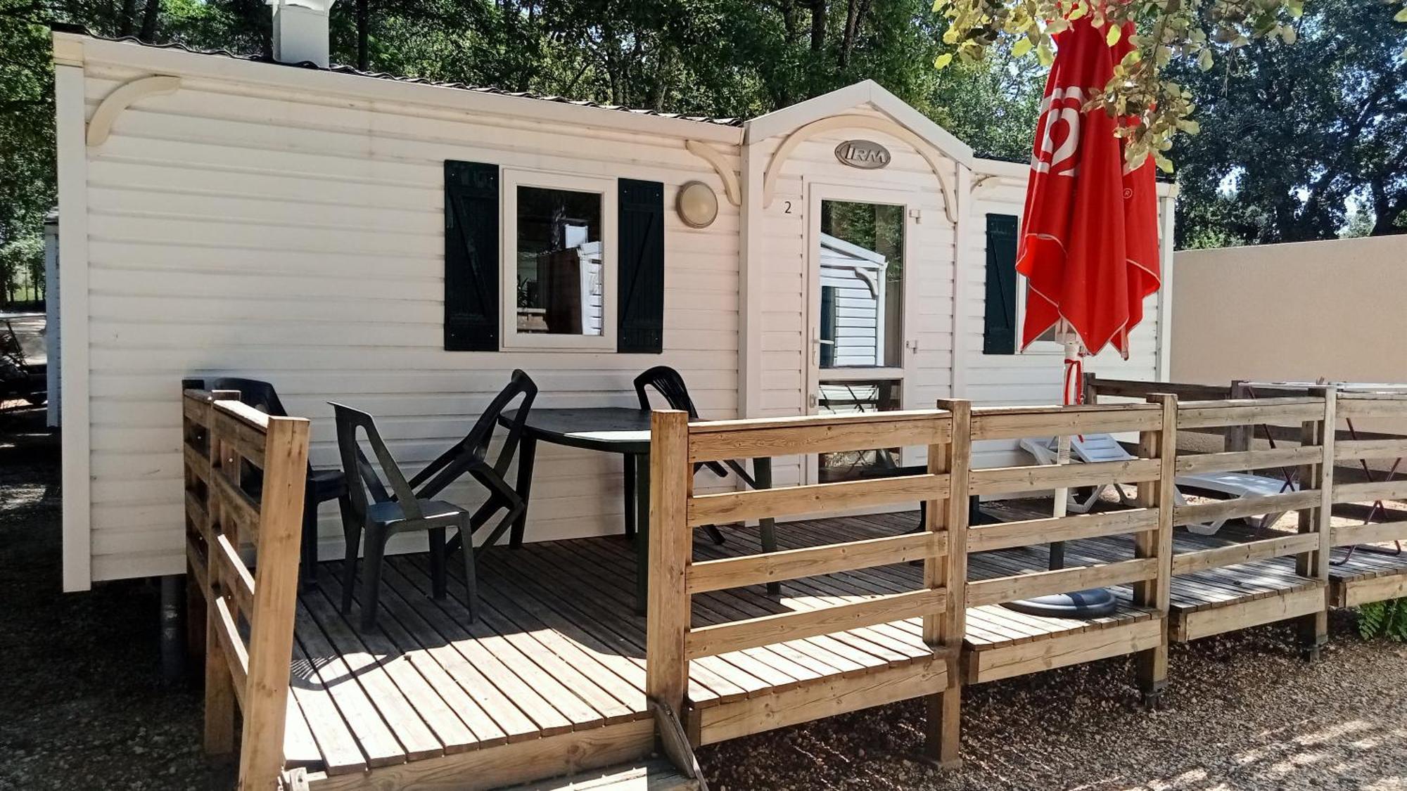 Camping Parc Saint Sauvayre Vagnas Buitenkant foto